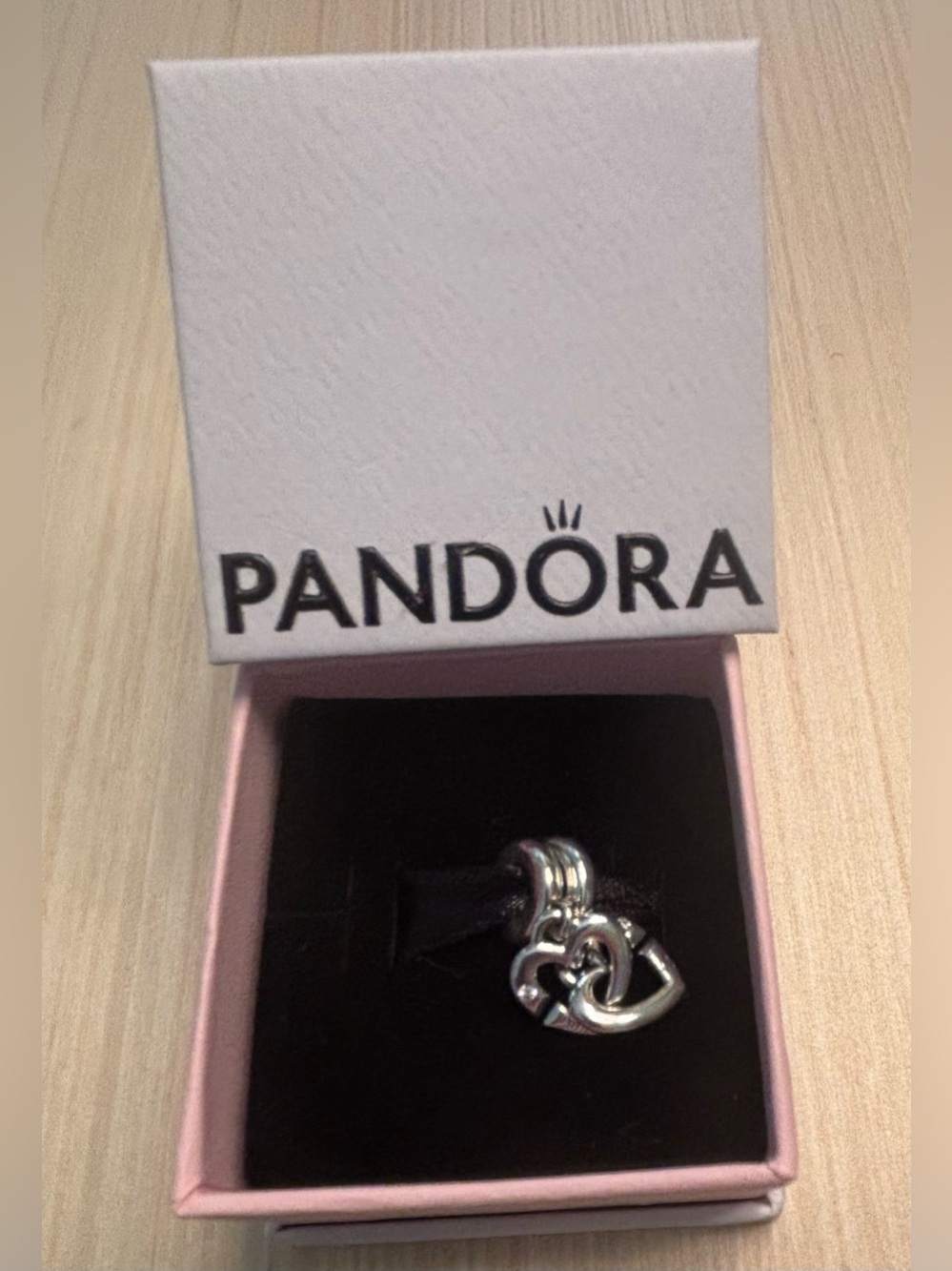 Pandora Linked Sisters Always Have A Friend Silver Dangle Charm